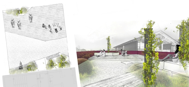 Hotel Alpenblick<br>Dachterrasse