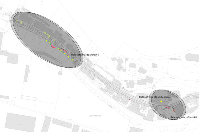 St.Blasien<br>Albtalstrasse Beleuchtung
