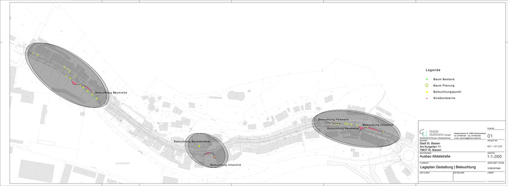 StBlasien Ausbau Albtalstrasse Beleuchtung