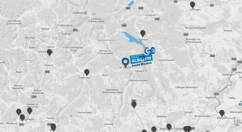 Standorte Finesscenter