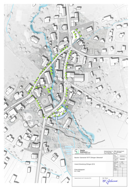Uehlingen Entwurfslageplan