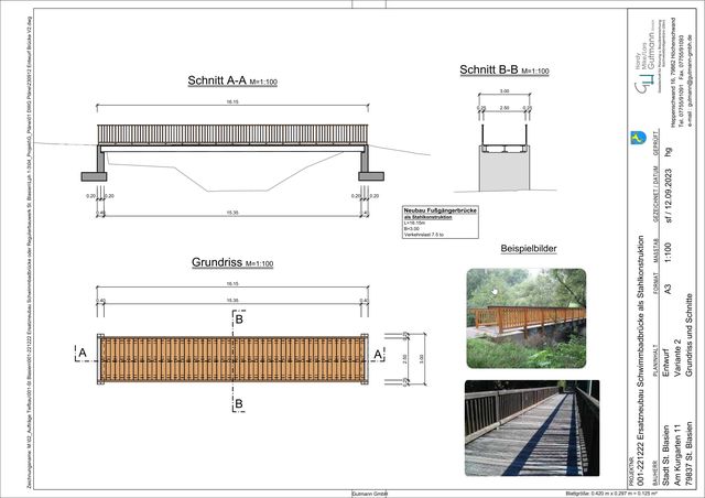 St.Blasien<br> Schwimmbadbrücke