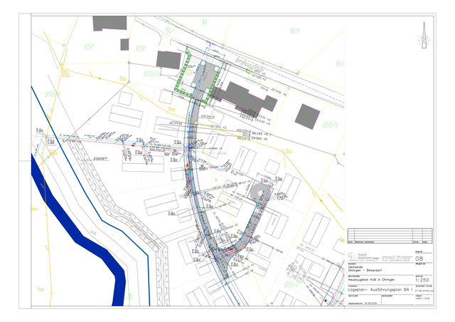 Uehlingen Birkendorf BG Hub Lageplan